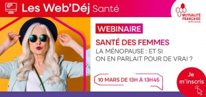 Webinaire ménopause 10 mars 2026