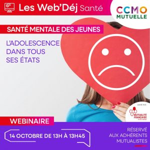Webinaire adolescence santé mentale