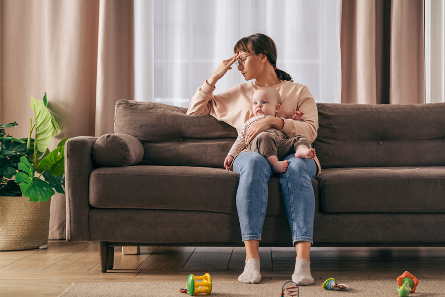Dépression post partum - les conseils CCMO Mutuelle